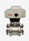 Modulated Electric Actuated High Vacuum Ball Valve DN50 To DN200