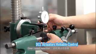 Thiết bị truyền động điện DCL Kiểm soát dòng chảy đáng tin cậy